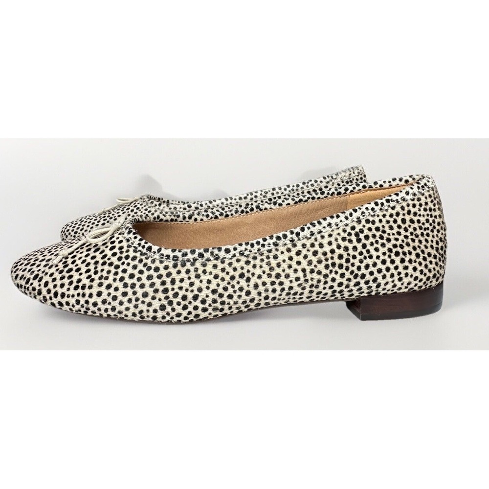 Madewell The Adelle Womens Ballet Flat in Spot Dot Calf Hair Size‎ 7 - Picture 7 of 10
